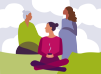 Themenbild Illustration Frauengesundheit