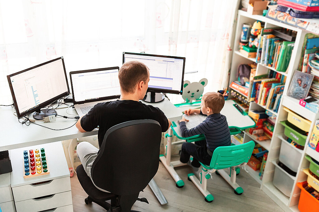 Home-Office-Schule