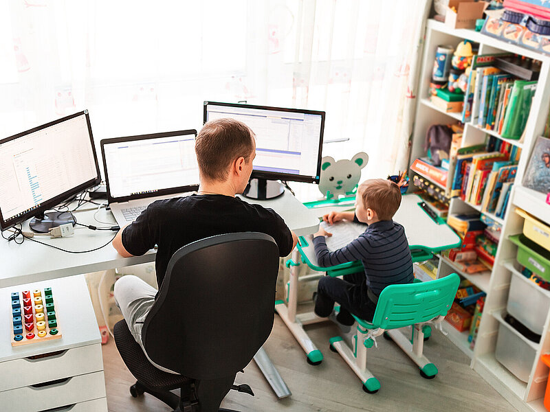Home-Office-Schule