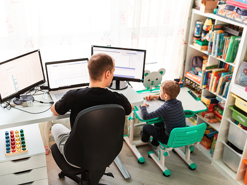 Home-Office-Schule