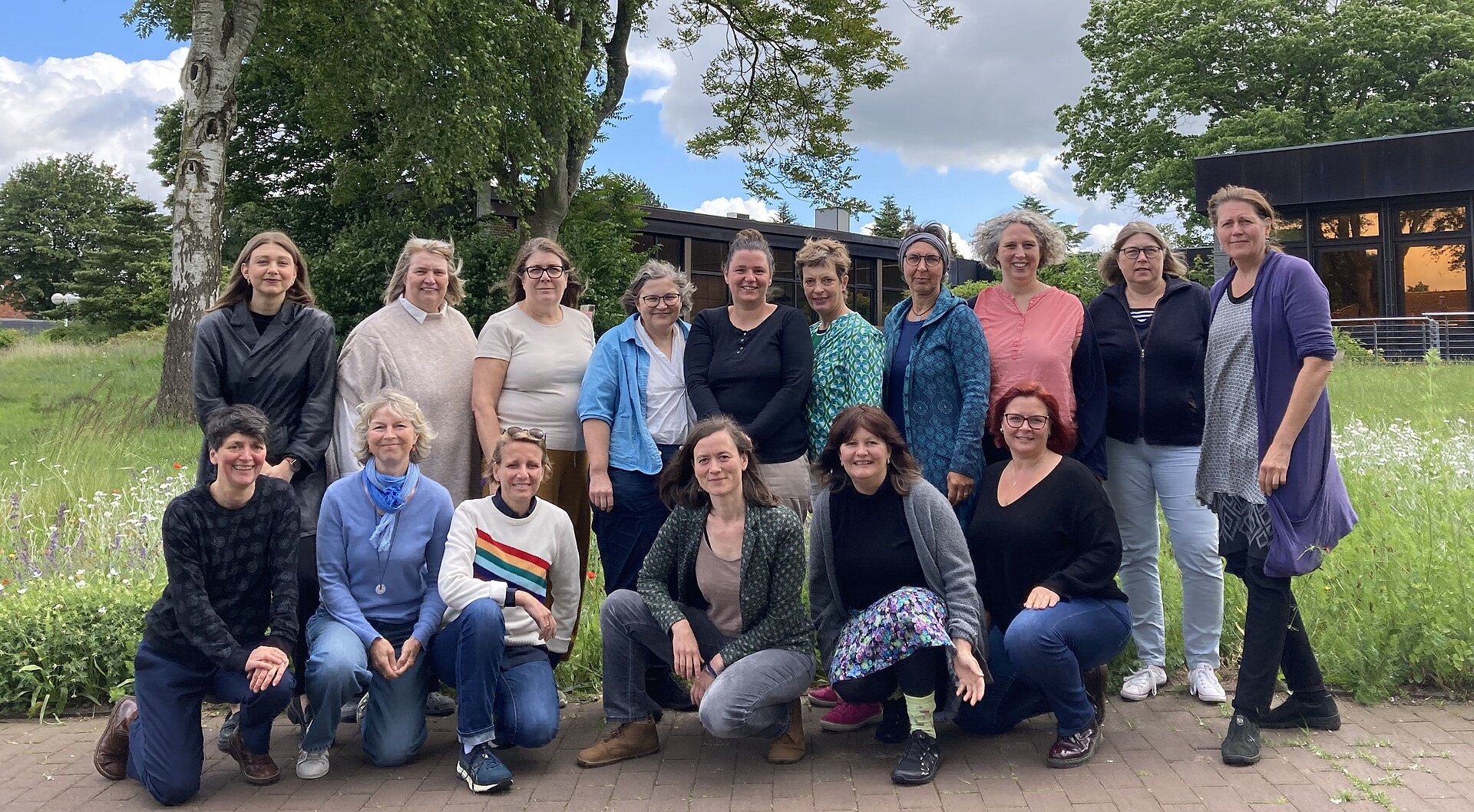 Bild mit Leiterinnen und Referentinnen der Frauenwerke in den Kirchenkreisen 